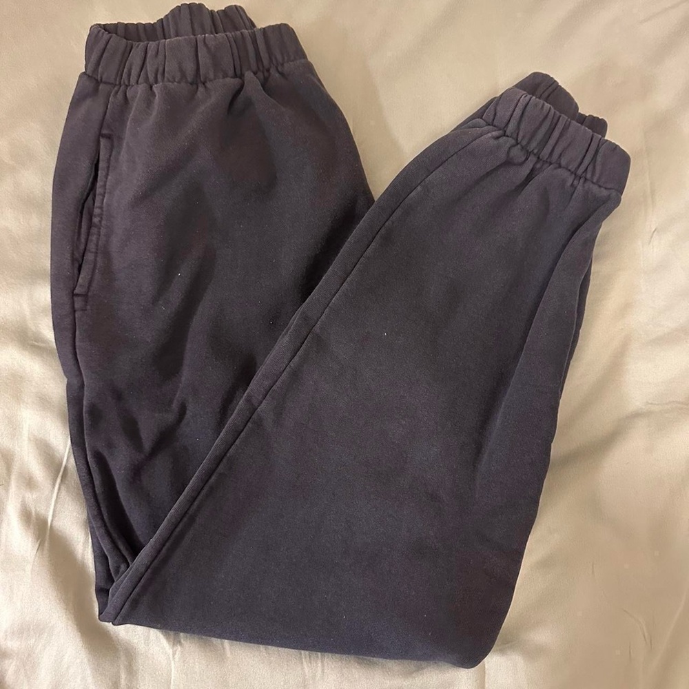 Navy low waist Brandy sweat Pants